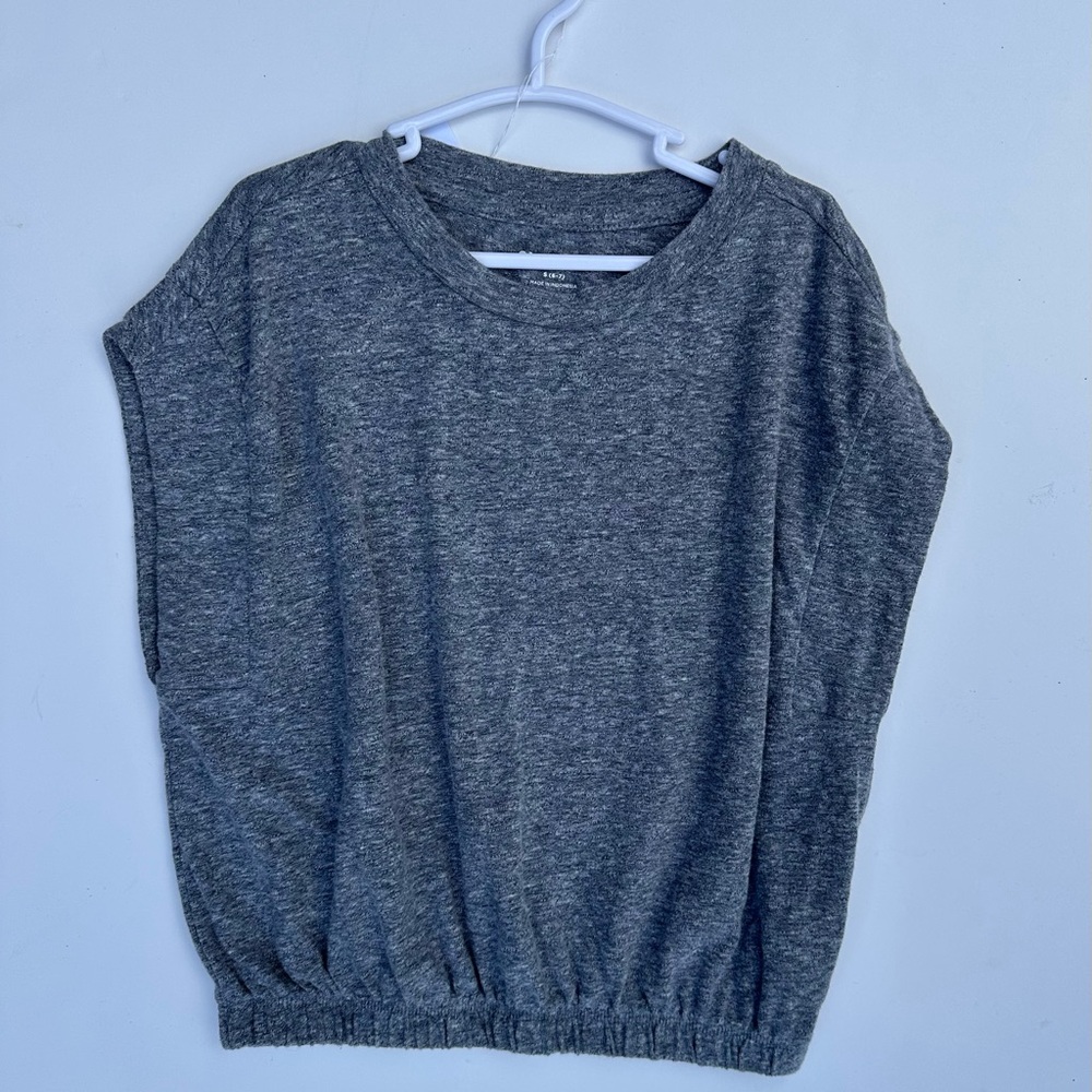 Old Navy Gray Short Sleeve Tee
